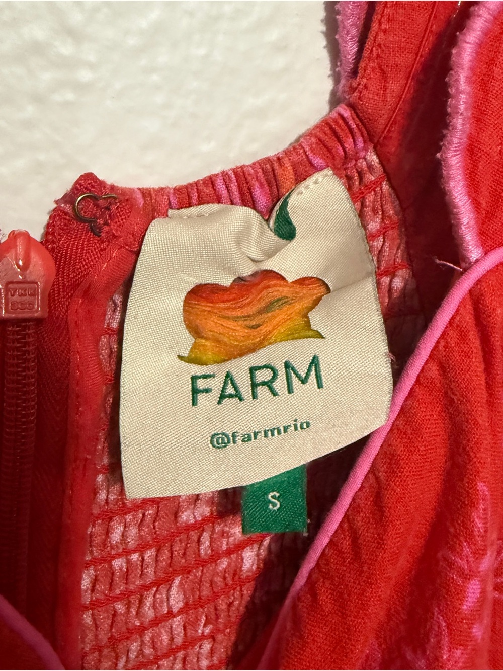 Farm Rio Red Olivia Cut Out Romper - Picture 7 of 13